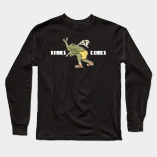 Frogs Mascot Long Sleeve T-Shirt